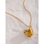 Memorial Heart Necklace Manufacturer - JINYOU 1150 Waterproof Stainless Steel