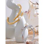 Simulated Pearls Bracelet Manufacturer - JINYOU 4368 New Unique Design Trendy