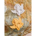 Cherub Brooch Supplier - JINYOU 4523 Fashion Design Metal Cute Shape PVD
