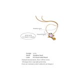 Fish Shape Shell Necklace Supplier - JINYOU 5092 New Design Colorful PVD