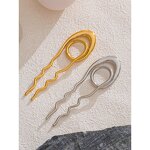 Stainless Steel Hair Clip Manufacturer - JINYOU 4726 New Arrival Waterproof 18K