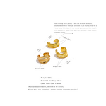 Sterling Silver Ear Bones Manufacturer - JINYOU 07 1PC 925 Stylish Small Geometric