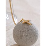 Cross Pendant Necklace Manufacturer - JINYOU 5210 New Arrival 18K Gold Plated