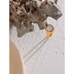Sea Shell Ring Manufacturer - JINYOU 2155 Casting 18K Gold Tarnish Free