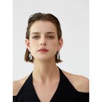 Vintage Denim Earrings Supplier - JINYOU KE001EN Originality Personality Fashion