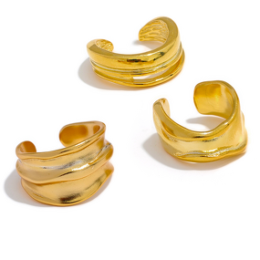 Sterling Silver Ear Bones Manufacturer - JINYOU 07 1PC 925 Stylish Small Geometric