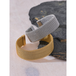 Metal Wide Bracelet Supplier - JINYOU 2955 Waterproof 23mm Stainless Steel