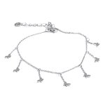 Butterfly Chain Anklet Manufacturer - JINYOU 708 Trendy Stainless Steel Drop