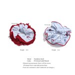 Elastic Hair Tie Supplier - JINYOU 0015 Wholesale Bulk Trendy Woman Blue