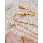 Natural Shell Whale Necklace Manufacturer - JINYOU 3876 High Quality Water Resistant