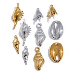 Conch Shell Charm Manufacturer - JINYOU 0110 Trendy Stainless Steel Metal