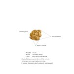 Metal Flower Brooch Supplier - JINYOU 5185 New Arrival Waterproof Stainless