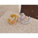 Cubic Zirconia Ear Bone Manufacturer - JINYOU 027 1PC Exquisite S925 Sterling