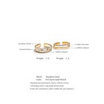 Heart Open Ring Supplier - JINYOU 5350 New Arrival Cubic Zirconia Waterproof