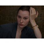 Metal Chain Bracelet Supplier - JINYOU 4282 Stainless Steel 18K Gold PVD