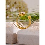 Rose Quartz Ring Manufacturer - JINYOU 069 Exquisite S925 Stone Sterling Silver