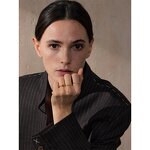 Zircon Open Ring Supplier - JINYOU 4783 New Design Stainless Steel PVD