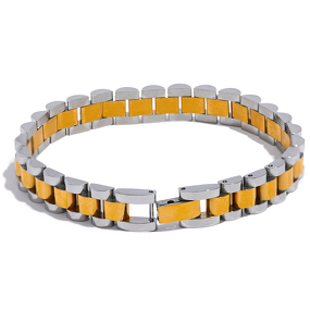 Metal Cuban Bracelet Supplier - JINYOU 280 Men 20cm Stainless Steel Statement