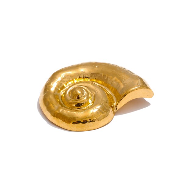 Conch Shape Brooch Manufacturer - JINYOU 5172 New Arrival Stainless Steel