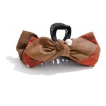 Pearl Bow Hair Clip Supplier - JINYOU 0027 Hot Selling Sweet Style Adult