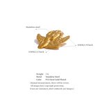Cherub Brooch Supplier - JINYOU 4523 Fashion Design Metal Cute Shape PVD