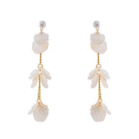 Shell Shape Pendant Earrings Supplier - JINYOU 4183 New Arrivals Stainless Steel