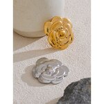 Metal Flower Brooch Supplier - JINYOU 5185 New Arrival Waterproof Stainless