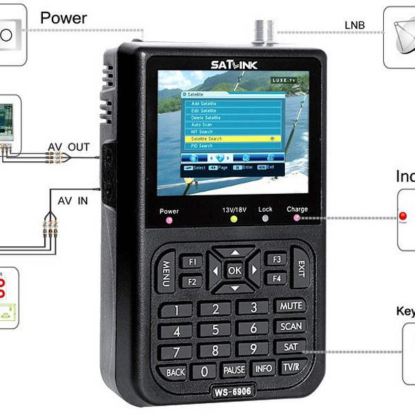 Satellite Finder Supplier - DVB-S HD Signal Meter with LCD