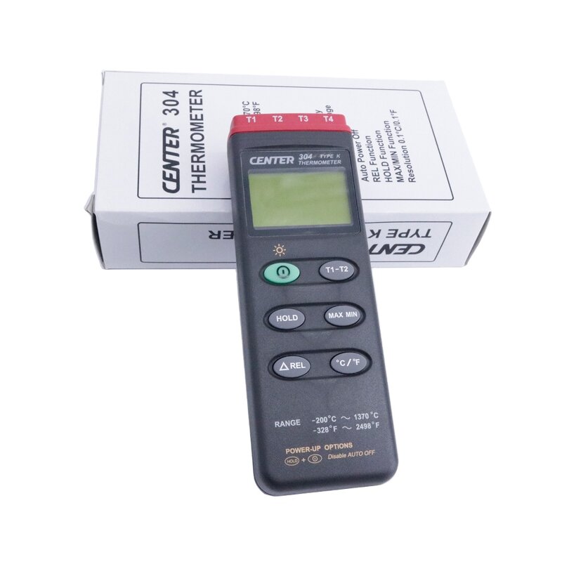 Digital Thermometer Manufacturer - Portable 4 Channels Temperature Meter