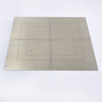 Collimator Test Tool Supplier - Radiographic X-Ray Test Plate