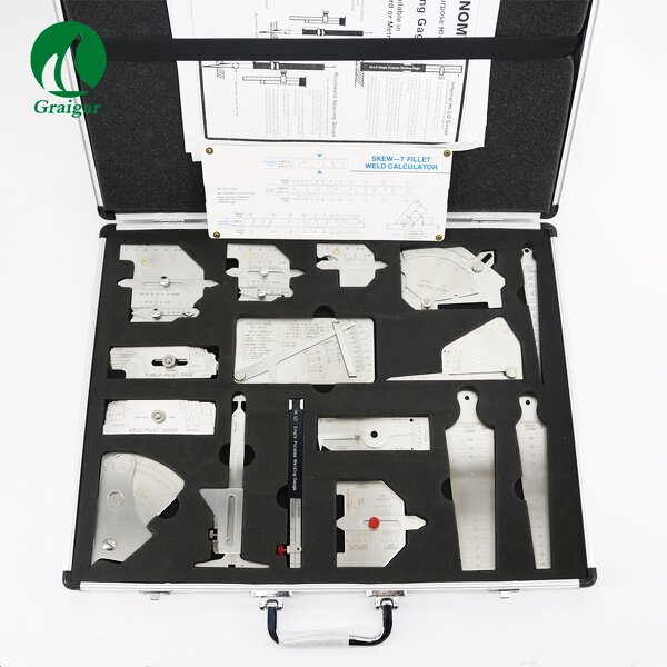 Welding Gauge Kit Factory - 16 Pieces Welding Inspection Gauge