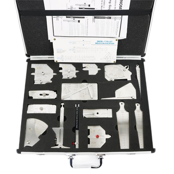 Welding Gauge Tool Factory - Stainless Steel Inspection Gauge Kit
