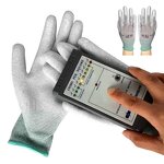 ESD Gloves Supplier - High Quality Top Fit Pu Finger Dipped