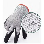 Class 5 Anti-cutting Gloves Supplier - Wear-resistant Nitrile Coating