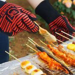 Aramid BBQ Gloves Manufacturer - Customized Barbecue Cotton Silicone Oven