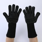 Aramid BBQ Gloves Supplier - Fiber Plus Non-slip Silicone 1472f Extreme