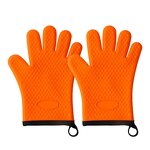 Silicone Grilling Gloves Factory - Non-slip Waterproof Bbq Kitchen Oven