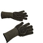 Large Size BBQ Gloves Factory - New 13-pin Flame-retardant Heat-resistant