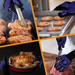 Fireproof BBQ Gloves Factory - Deyan 800 Degree Heat Resistant Silicone