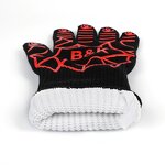 Barbecue Gloves Supplier - Customized Logo Aramid Extreme Heat 800 Degrees