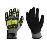 Anti Impact Gloves Factory - Anti Vibration Safety Work Cut Proof