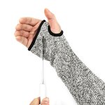 Long Sleeve Arm Protection Supplier - With Gloves Anti Cutting HPPE