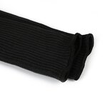 Aramid Anti Cutting Sleeve Manufacturer - Black Long Half Finger Work