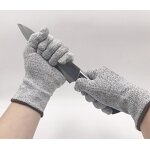 Polyurethane Coated Gloves Factory - Construction Work Anti Corte Level 5