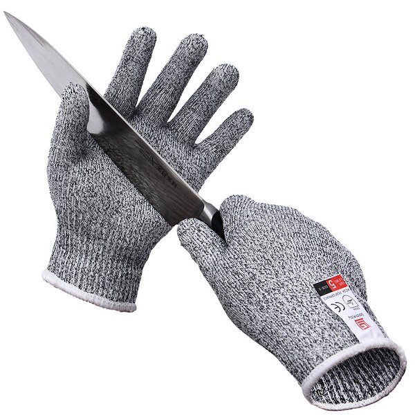 HPPE Cut Resistant Gloves Supplier - Grey High Performance Puncture Anti