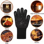 Silicone Barbecue Gloves Supplier - 800 High-quality Deyan Oven Non-slip