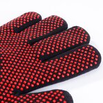 High Temperature BBQ Gloves Factory - Red Silicone for Microwave Oven