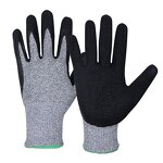 PU Coated Gloves Manufacturer - White Anti-Slip Oil-Proof Safety