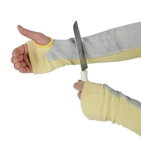 HPPE Arm Sleeves Manufacturer - Level 5 Knitted Long Half Finger Cut