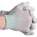 ESD Gloves Supplier - High Quality Top Fit Pu Finger Dipped